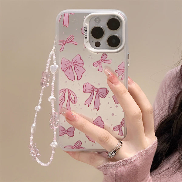 Bow Laser Frosted iPhone Case