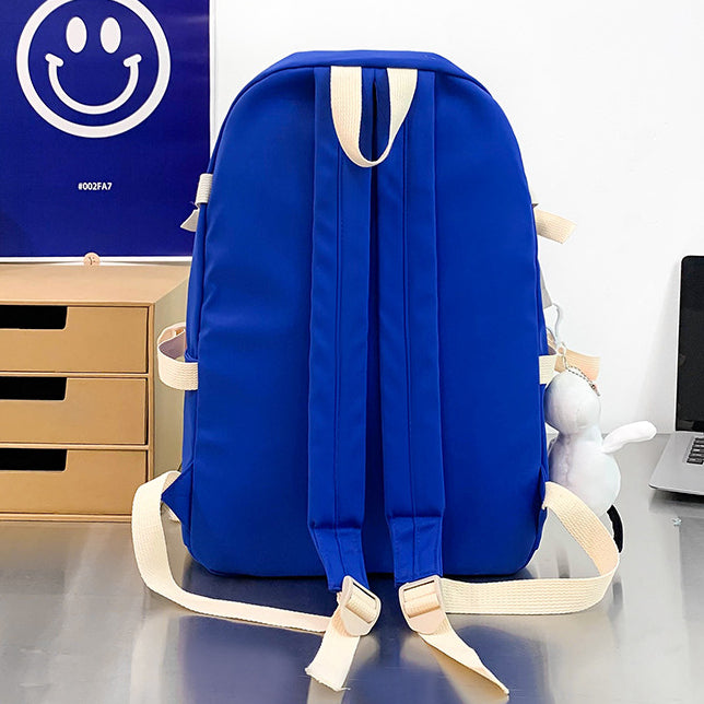 Buckle Super Casual School Large Capacity Schoolbag