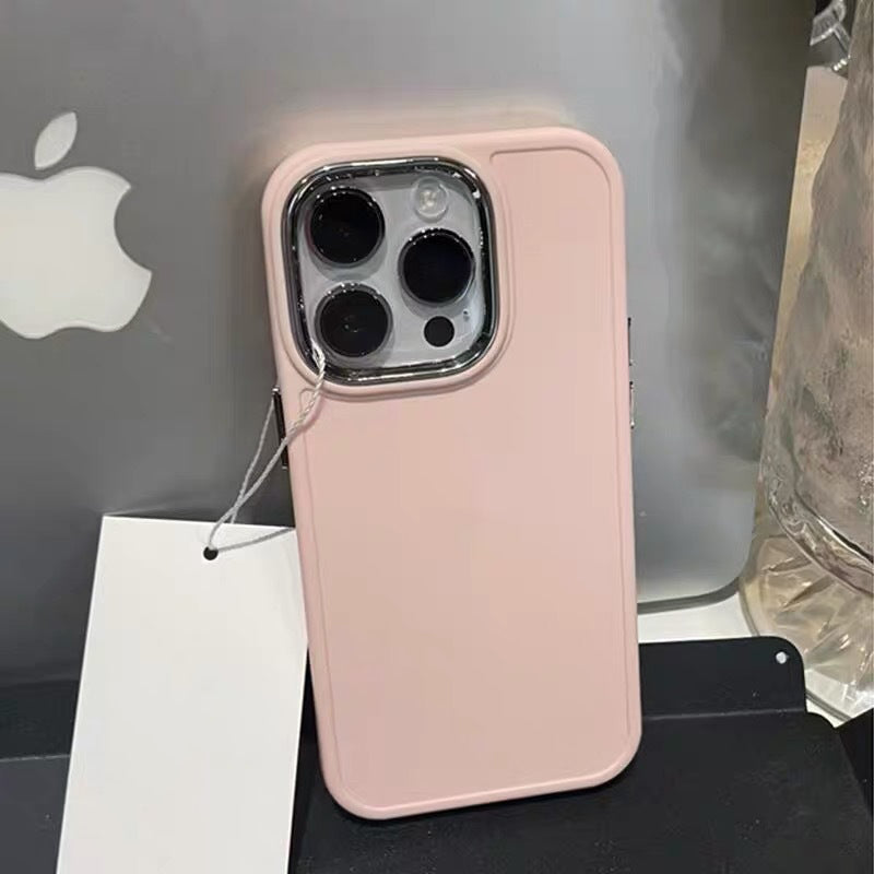 Simple Solid Color Photo Frame iPhone Case