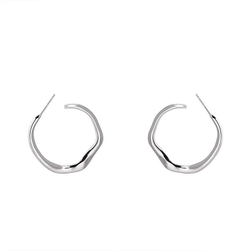 Irregular Circle Geometric Personality Versatile Earrings