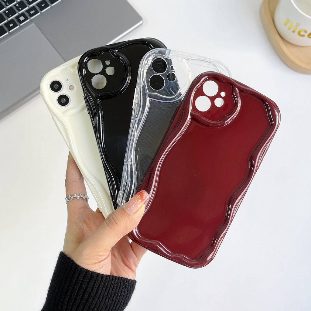 Wave Silicone Simple iPhone Case