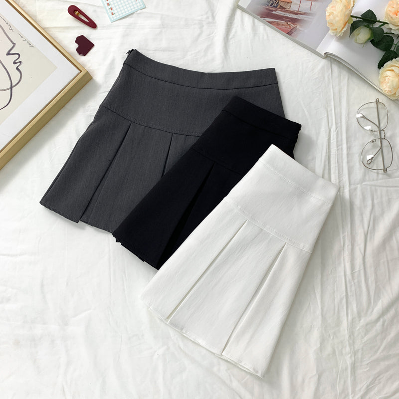 Chic High-Waisted A-Line Mini Skirt