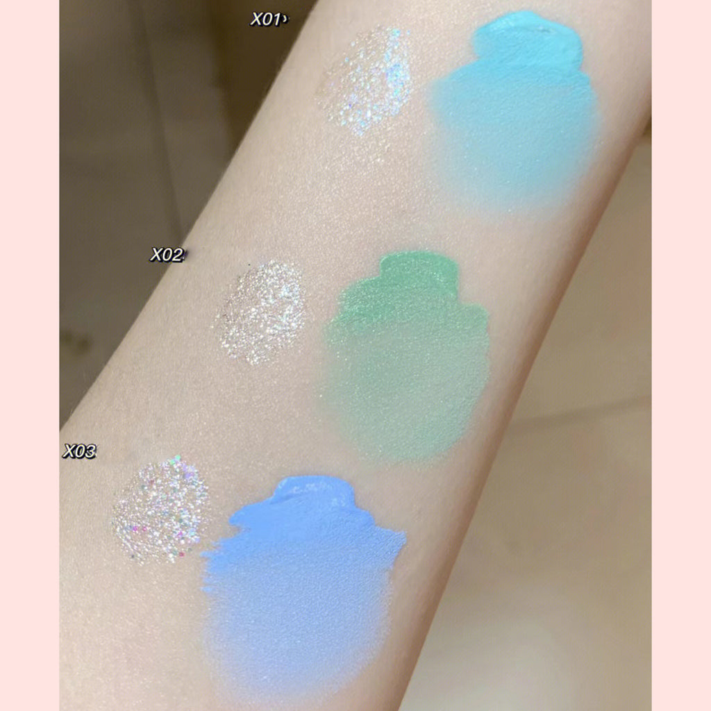 Double Head Sequins Brighten Liquid Eye Shadow