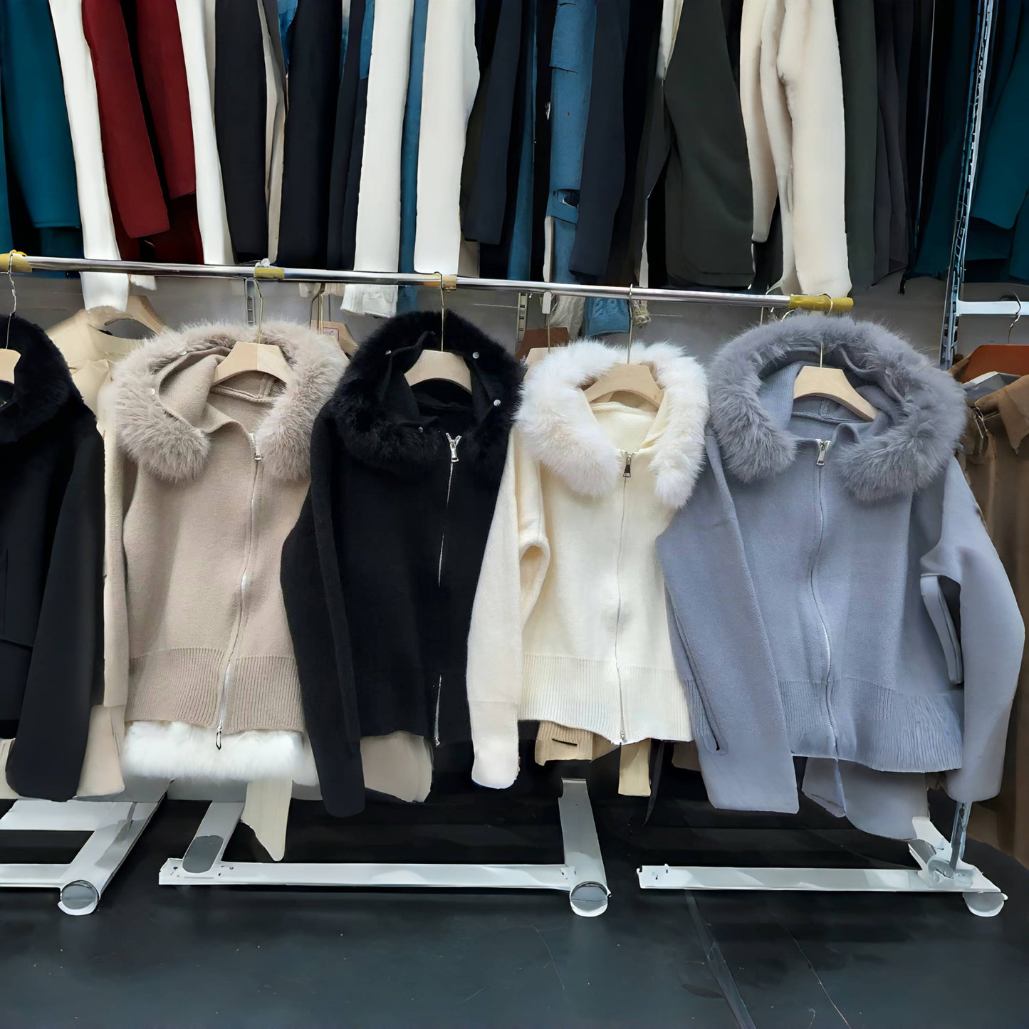 Knitted Cardigan Sweater Coat