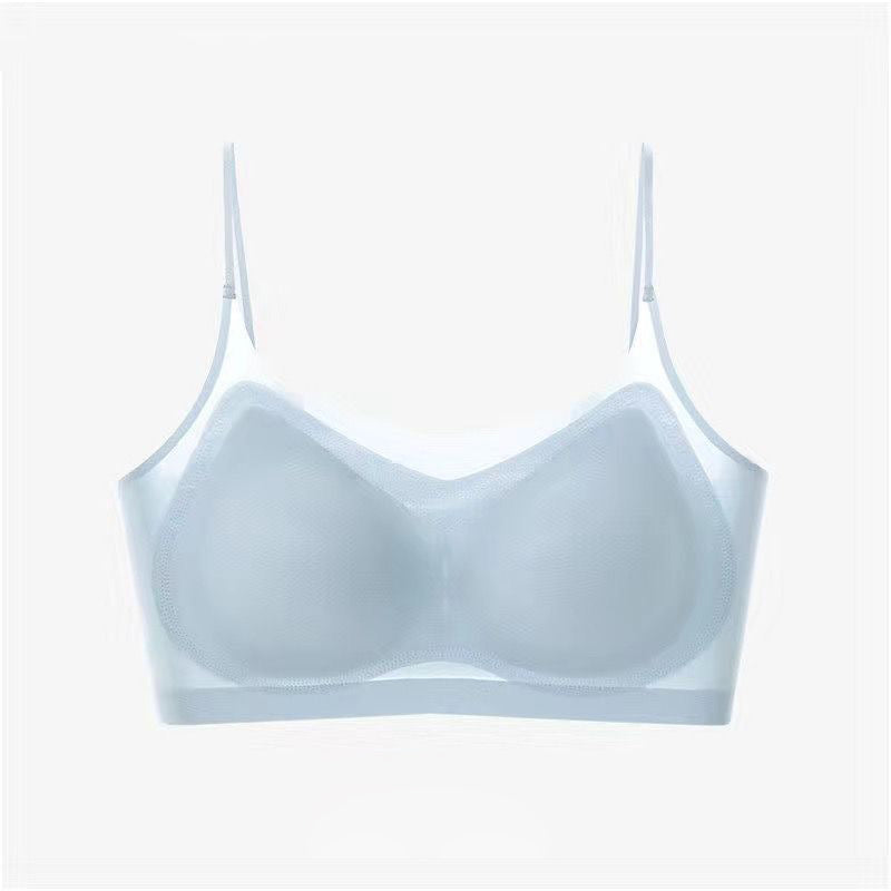 Breathable Underwear Ice Silk Tube Top Vest Sports Bra