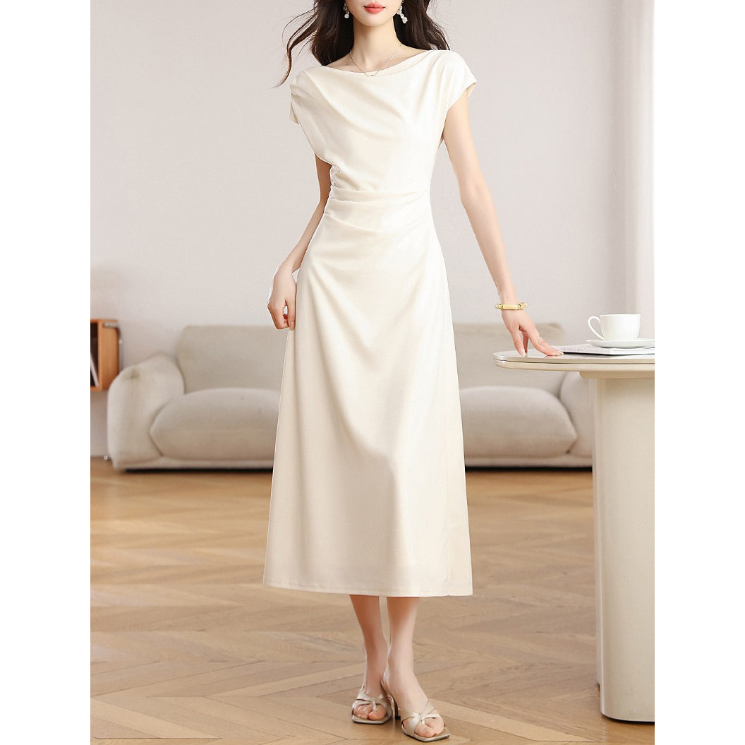 Minimalist Off-The-Shoulder Dress