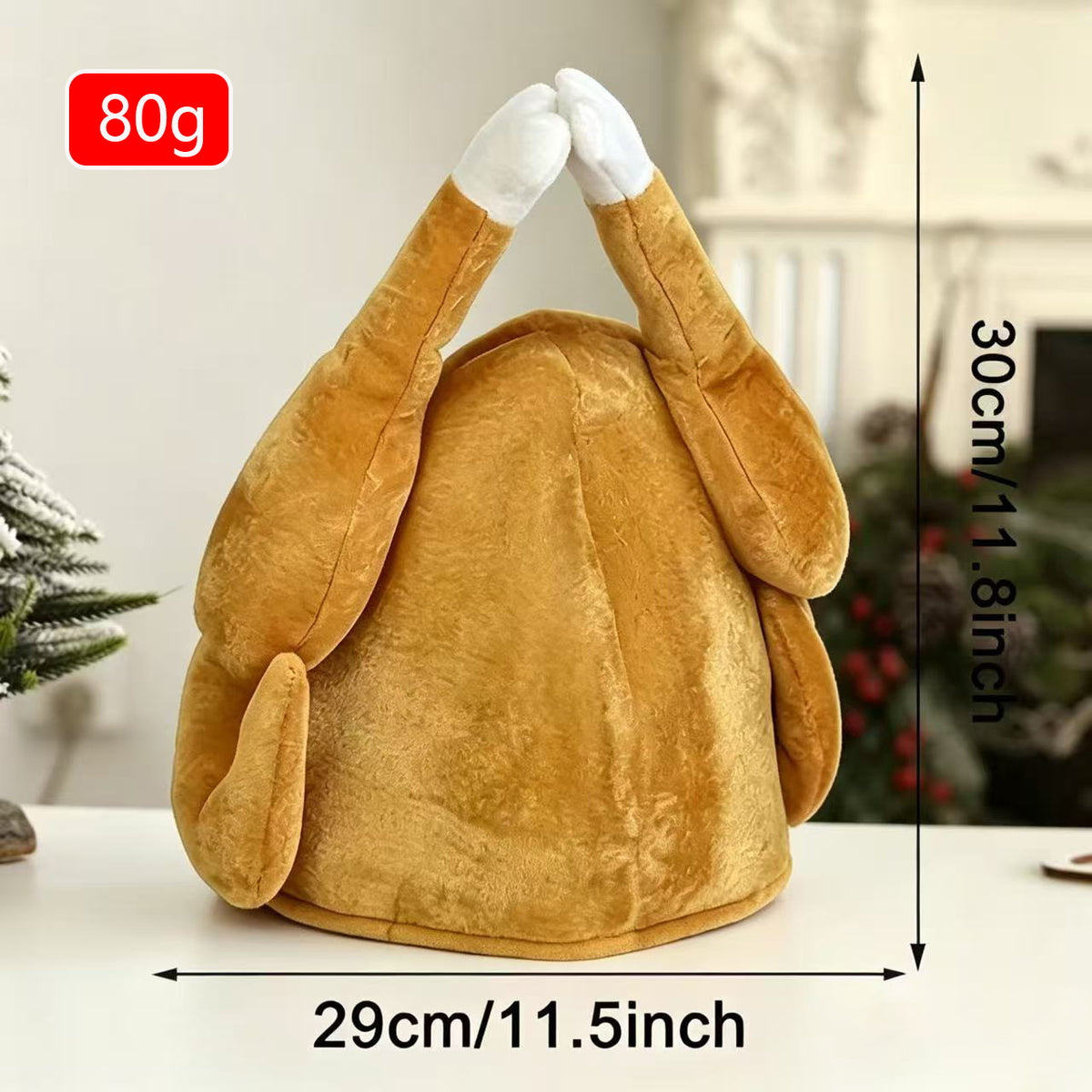 Creative and Quirky Rred Adult Christmas Hat