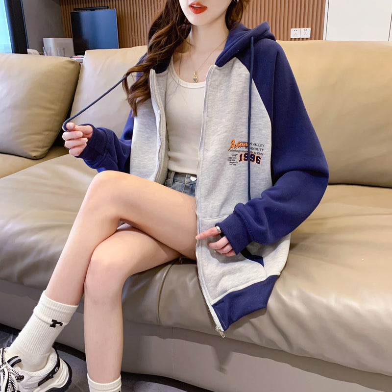 Cotton Arctic Fleece Plus Fleece Thickened Cardigan Oversized Jacket
