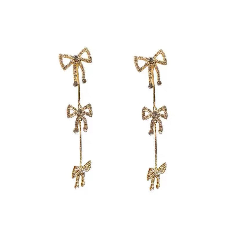 New Sweet Bow Earrings Delicate Earrings