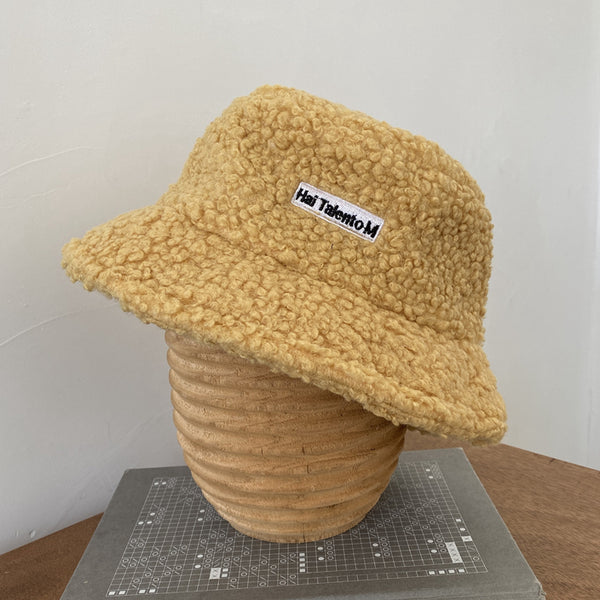 Sherpa Velvet Fisherman Warm Face Covering Basin Hat