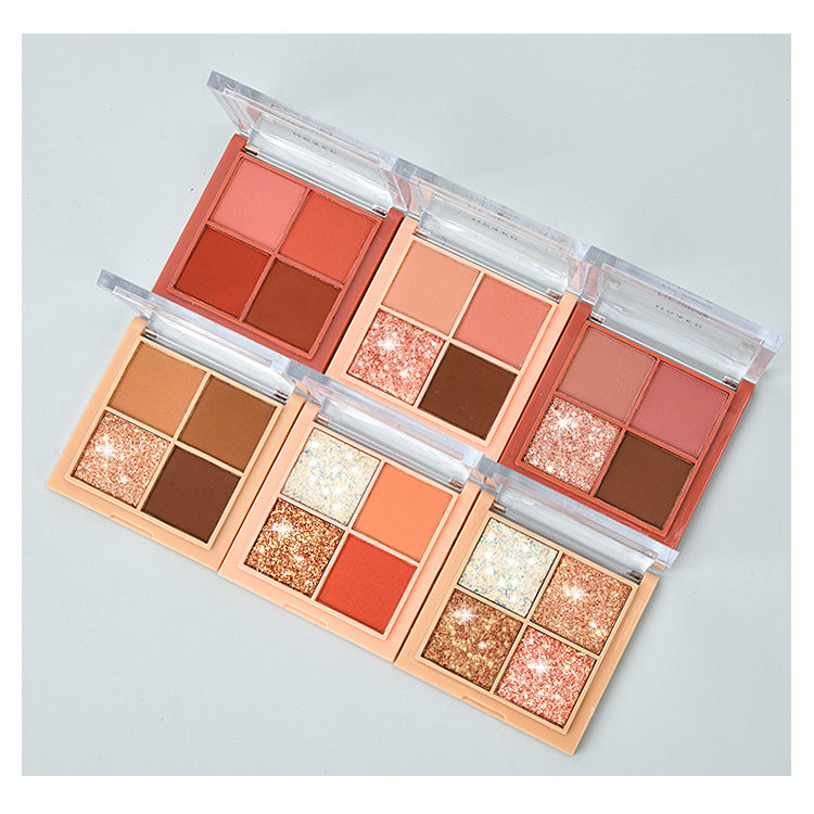 Sequin Four Color Mini Eyeshadow Palette