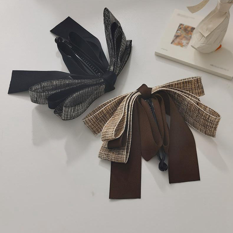 Bow Fixed Ponytail Fashion Hairpin