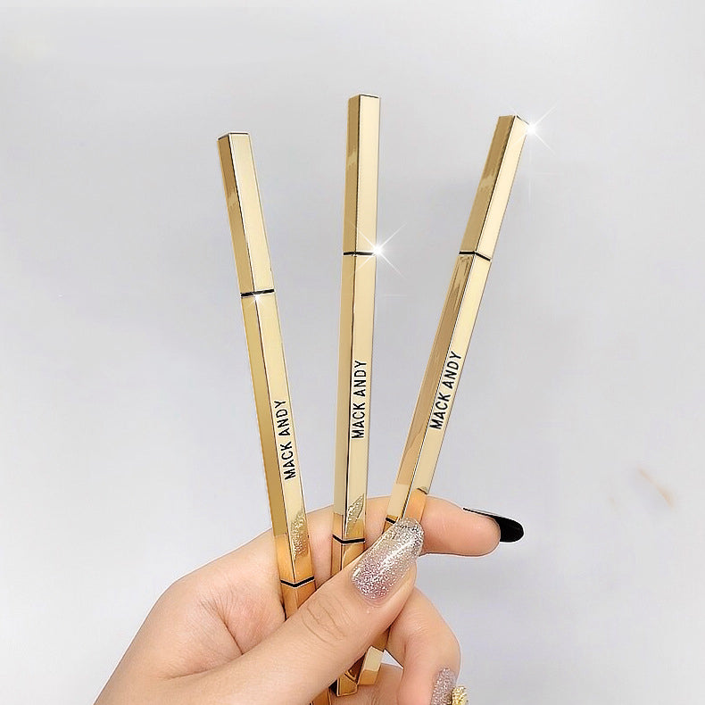 Double Head Rotating Waterproof Eyebrow Pencil