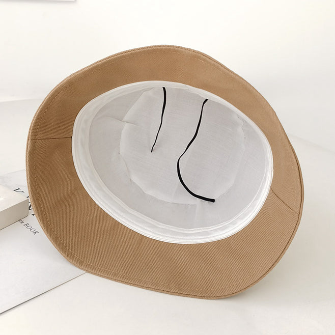 Label Adjustable Sun Protection Bucket Hat