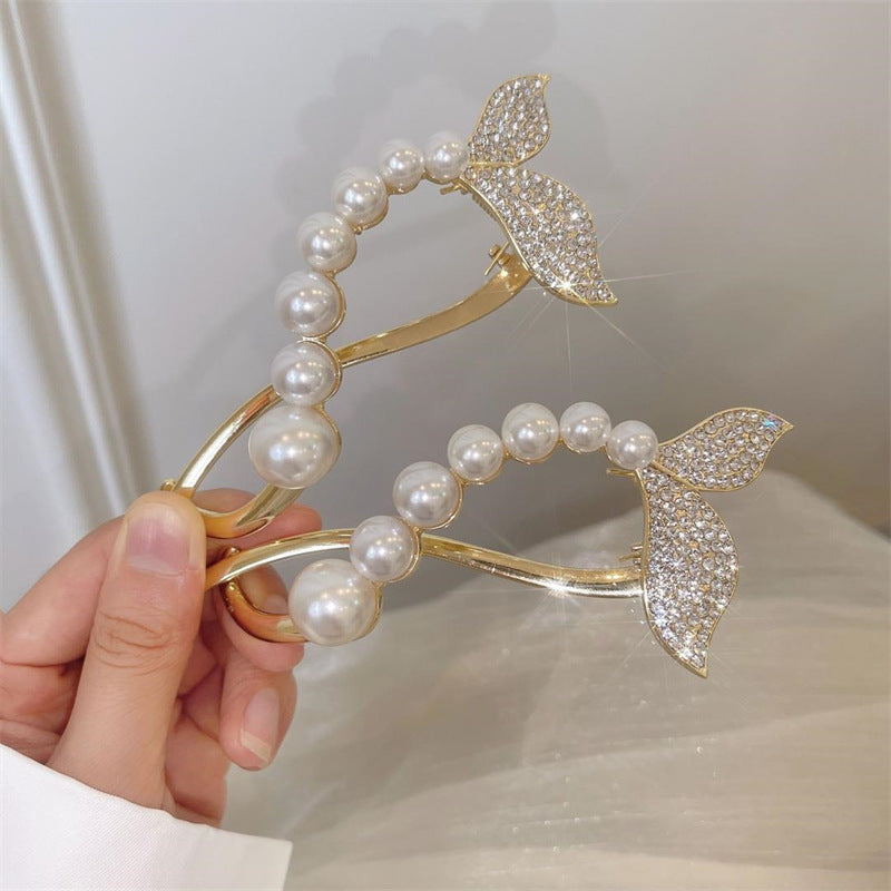 New Pearl Hair Accessories Mermaid Elegant Temperament Versatile Hair Accessories