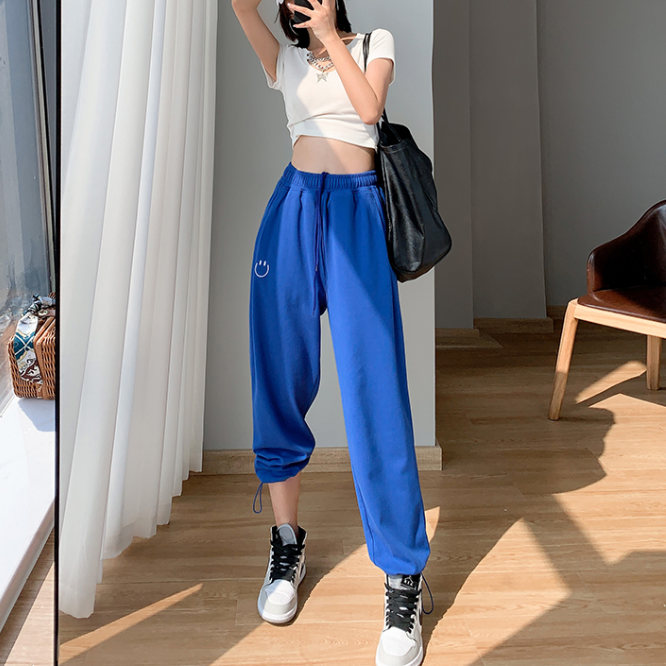 Heart Binding Casual Jogging Sweatpants