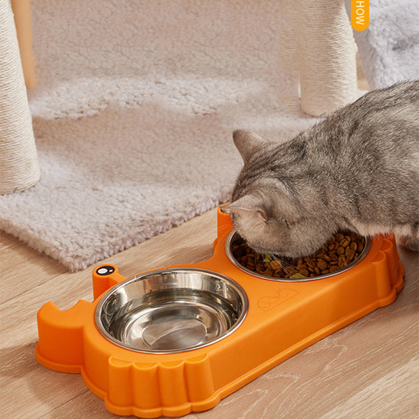 Removable Stainless Steel Pet Feeding Bowl