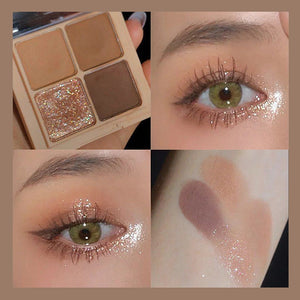 Four Color Pearl Eye Shadow Palette