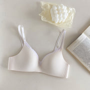 Underwear small chest push up no rims bra