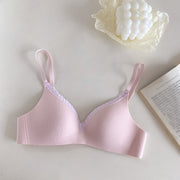 Underwear small chest push up no rims bra