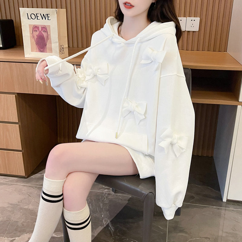 Fashionable Plus Size Loose Sweatshirt