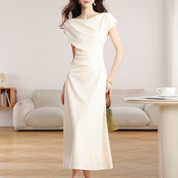 Minimalist Off-The-Shoulder Dress