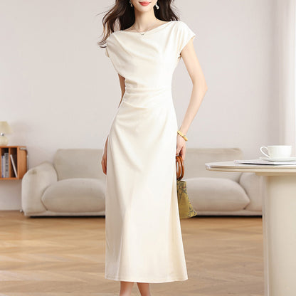 Minimalist Off-The-Shoulder Dress