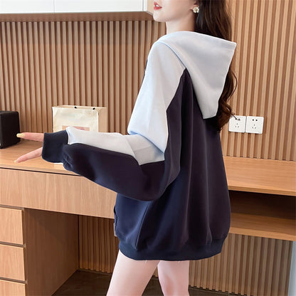 Composite Milk Silk Long-Sleeved Sweatshirt