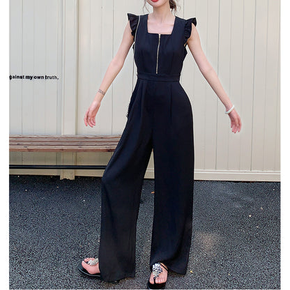 Summer Fashion Black Jumpsuit