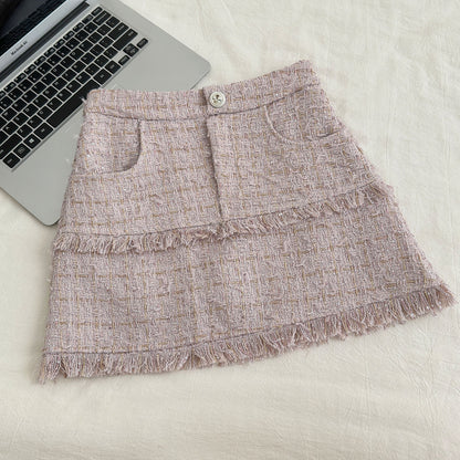 Purple Embroidered Fashionable Two-Piece Suit