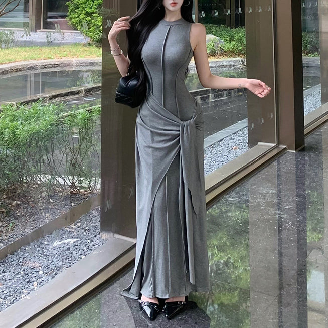 Fashionable Casual Vest Dress