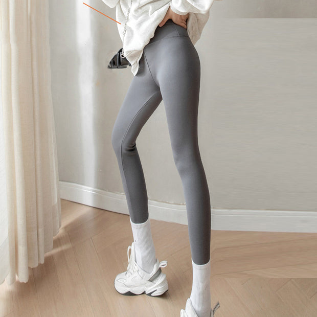 Sherpa shark velvet warm yoga pants