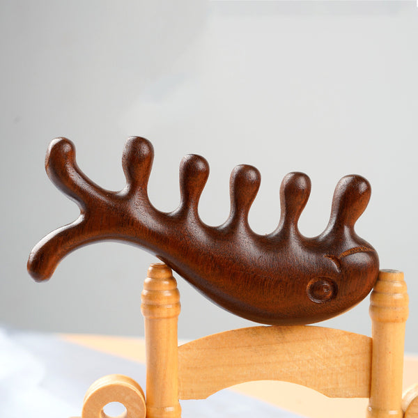 Whale Sandalwood Thickened Massage Comb