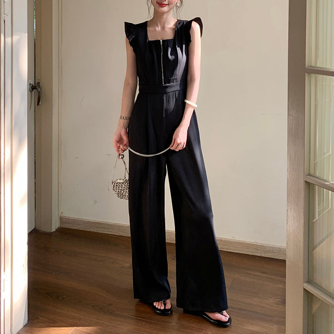 Summer Fashion Black Jumpsuit