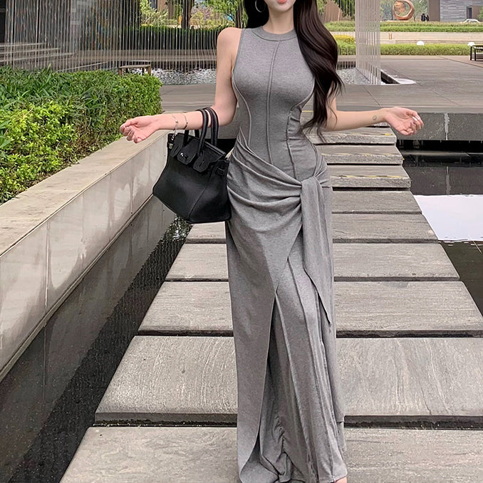 Fashionable Casual Vest Dress