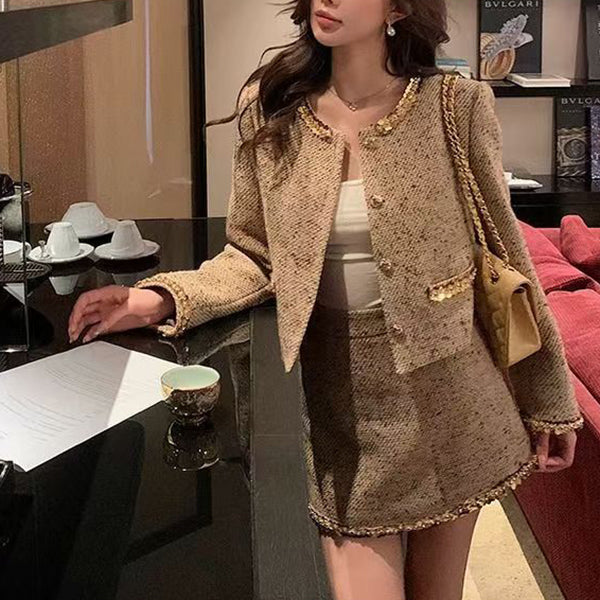 Fashionable Autumn And Winter Two-Piece Suits