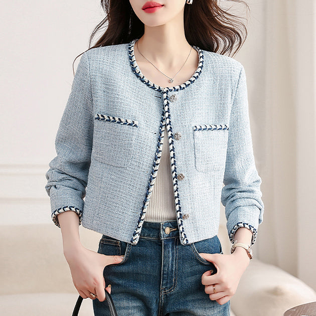 Stylish Blue Short Jacket