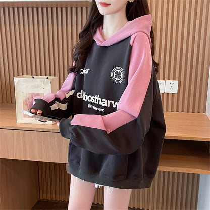 Composite Milk Silk Long-Sleeved Sweatshirt