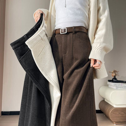 Off-White Cashmere Casual Trousers