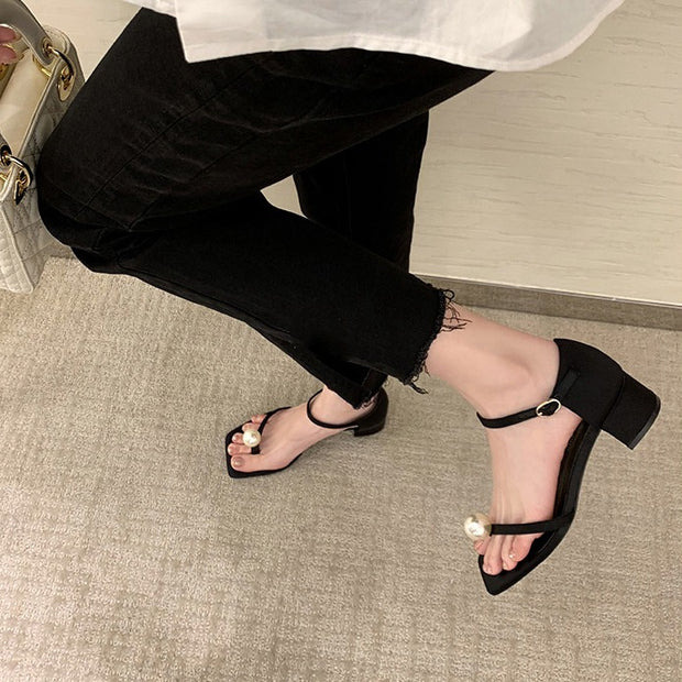 Sandals wrapped heel temperament flip flops
