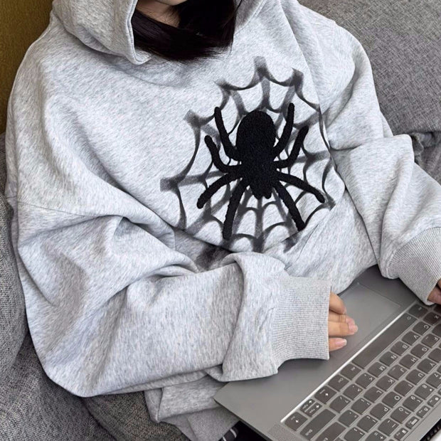 Sweatshirt long sleeve double layer hooded top