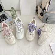 Mesh breathable platform platform sports shoes