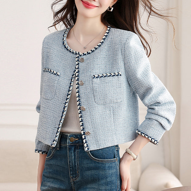 Stylish Blue Short Jacket