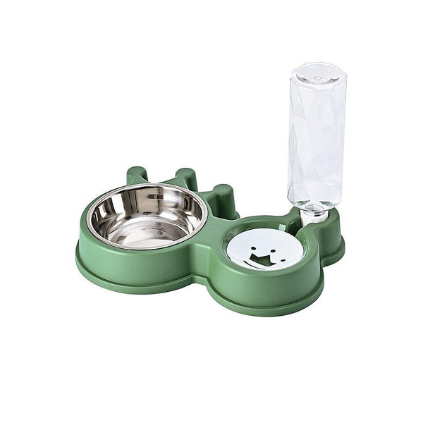 Automatic Drinking Stainless Steel Dog Bowl