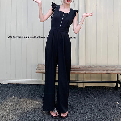 Summer Fashion Black Jumpsuit