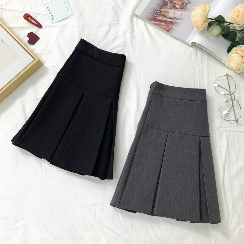 Chic High-Waisted A-Line Mini Skirt