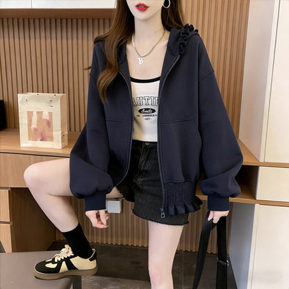 Loose-Fitting And Stylish Hooded Sweatshirt