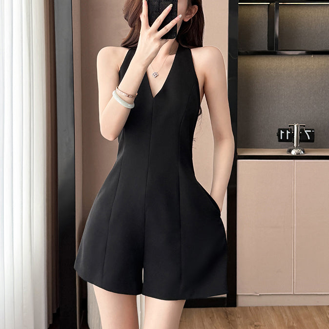 Sexy Halter-Neck Backless Jumpsuit