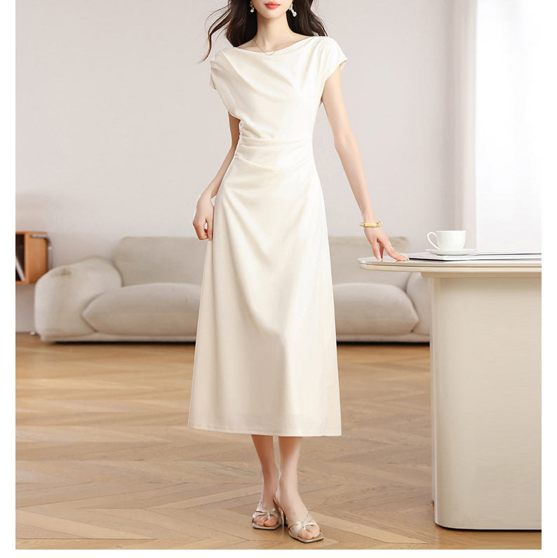 Minimalist Off-The-Shoulder Dress