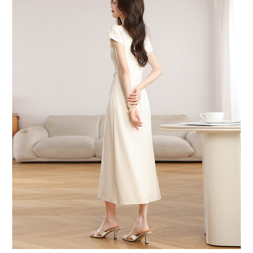 Minimalist Off-The-Shoulder Dress